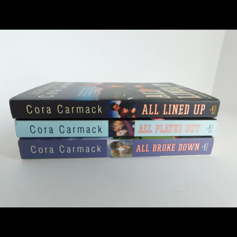 Rusk University Series Lot Books 1-3 Cora Carmack Contemporary Football Romance