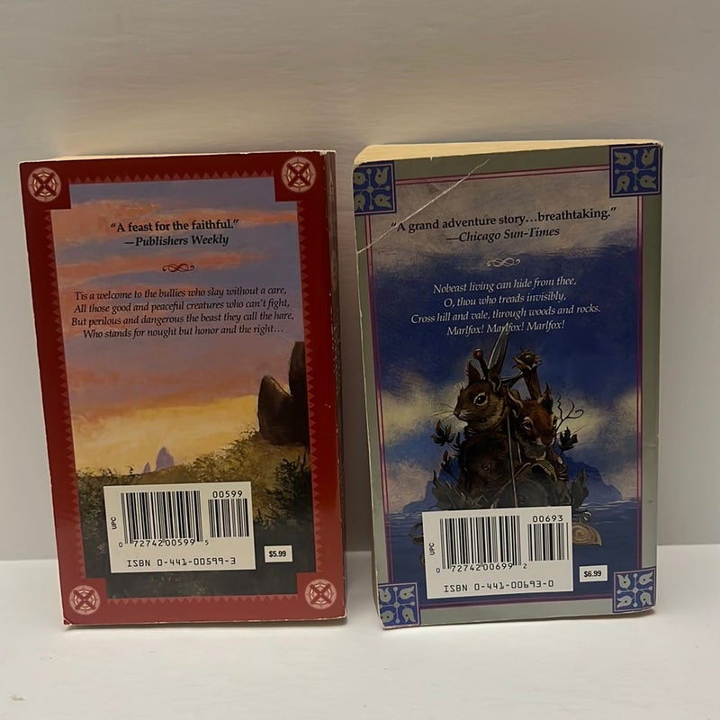 Redwall Series Bundle: Book #10-The Long Patrol Book #11-Marlfox