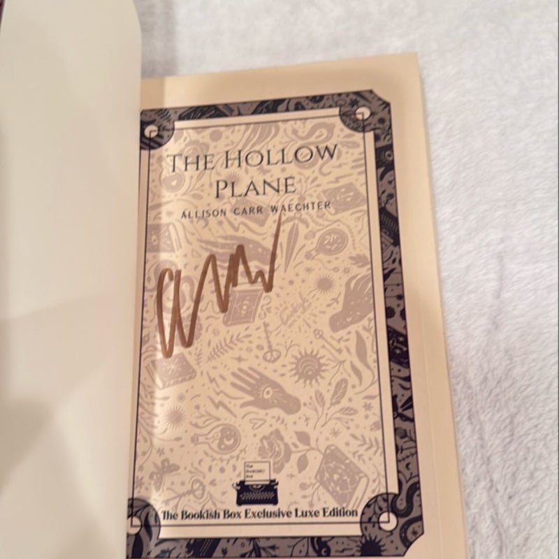 The Hollow Plane (Bookish Box)