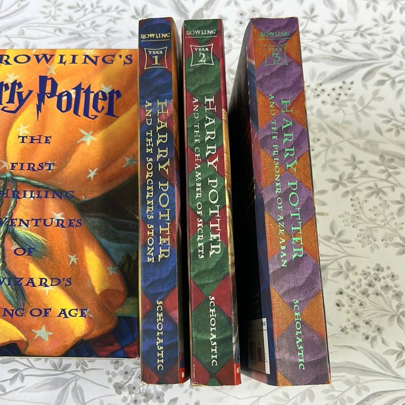 Harry Potter: The Illustrated Collection (Books 1-3 Boxed Set)