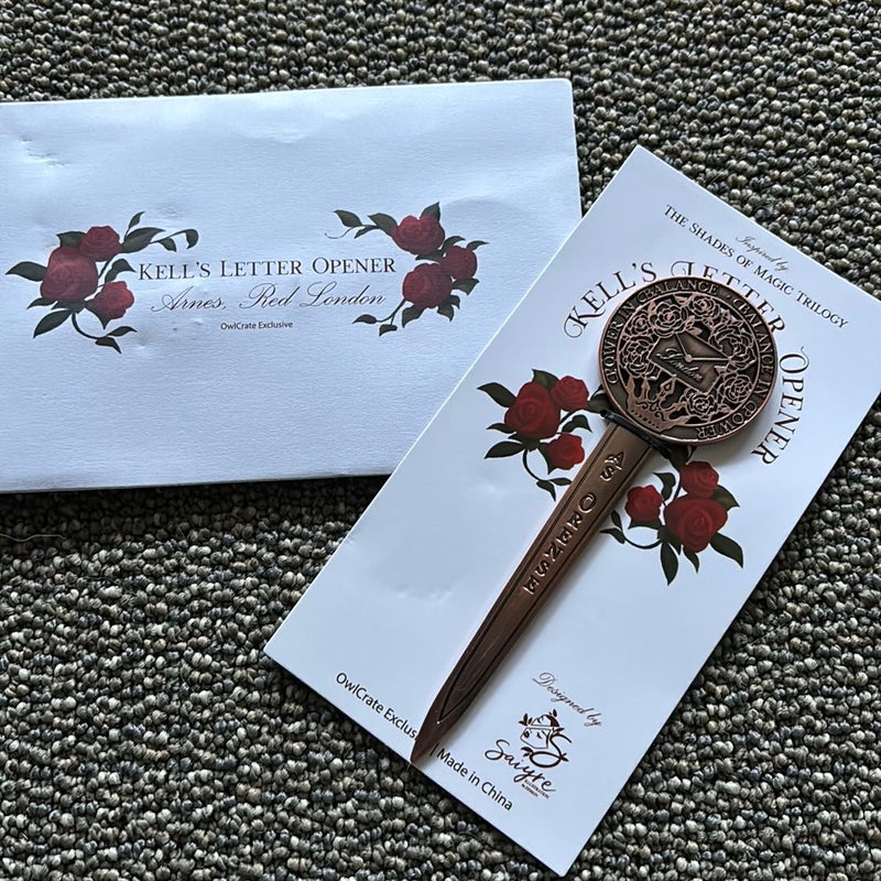 Kell’s Letter Opener - OwlCrate