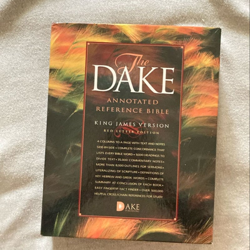 Dake's Annotated Reference Bible-KJV