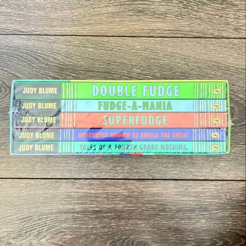 Judy Blume's Fudge Box Set