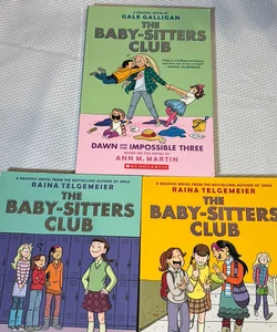 The Baby-sitters Club 3 book lot 