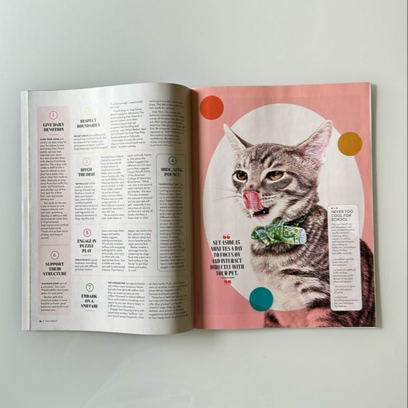 Paw Print. Fall 2023 Issue. Seven Simple Ways to Make Your Pet Happy.