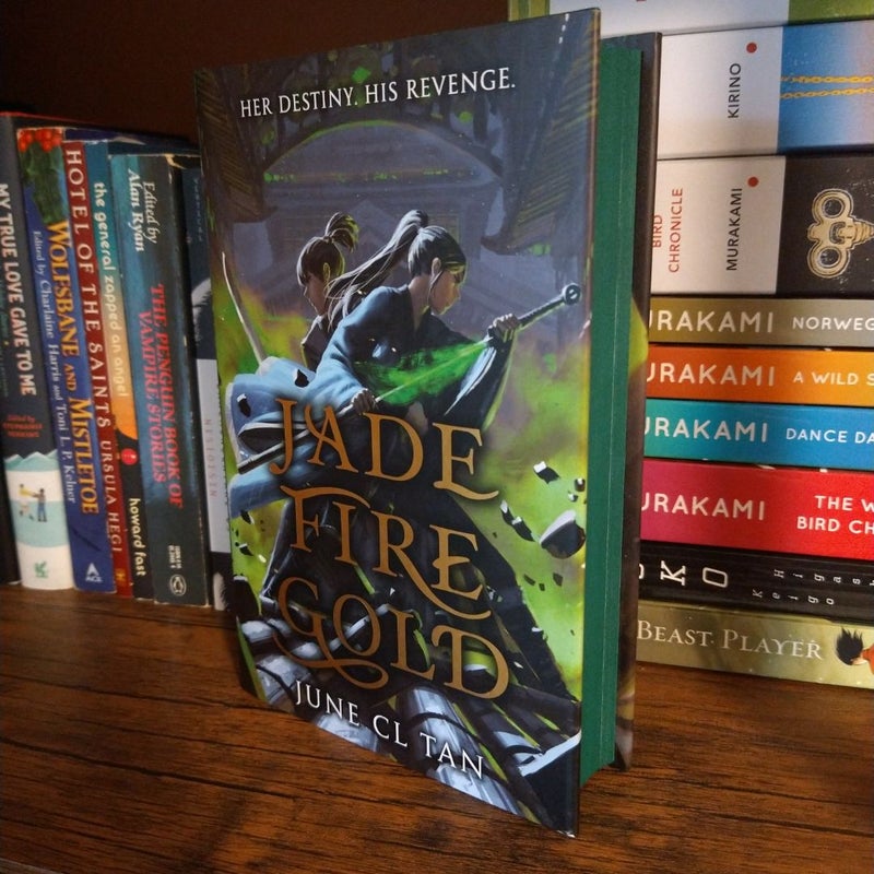 Jade Fire Gold - Owlcrate signed edition 