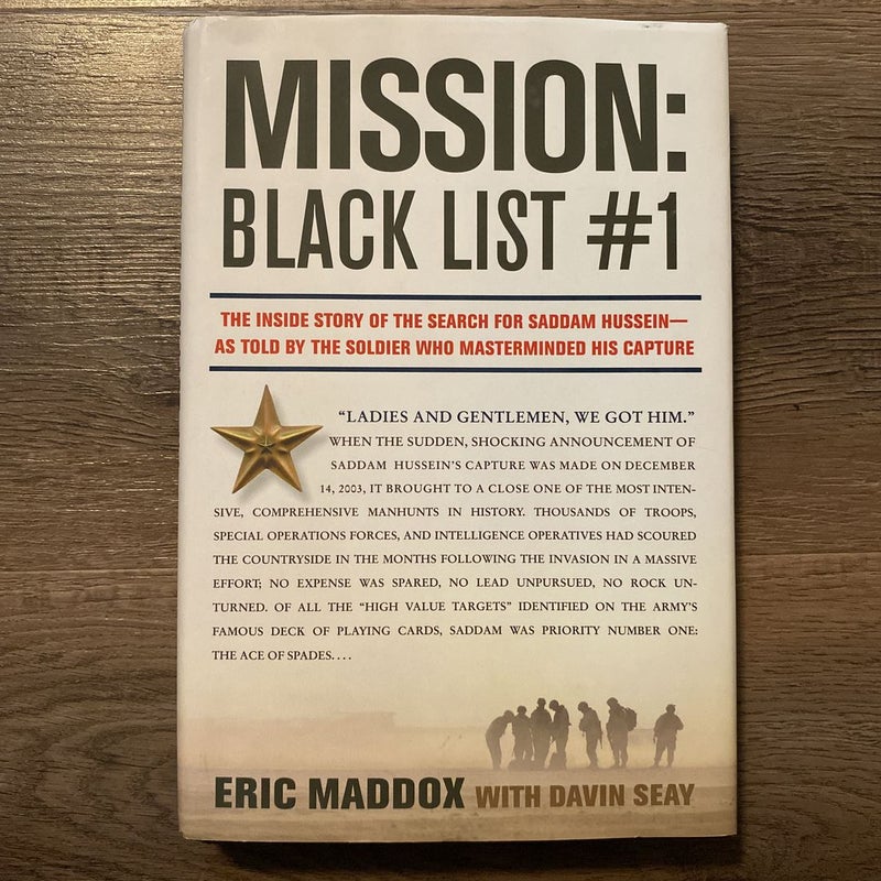 *Signed* Mission: Black List #1 