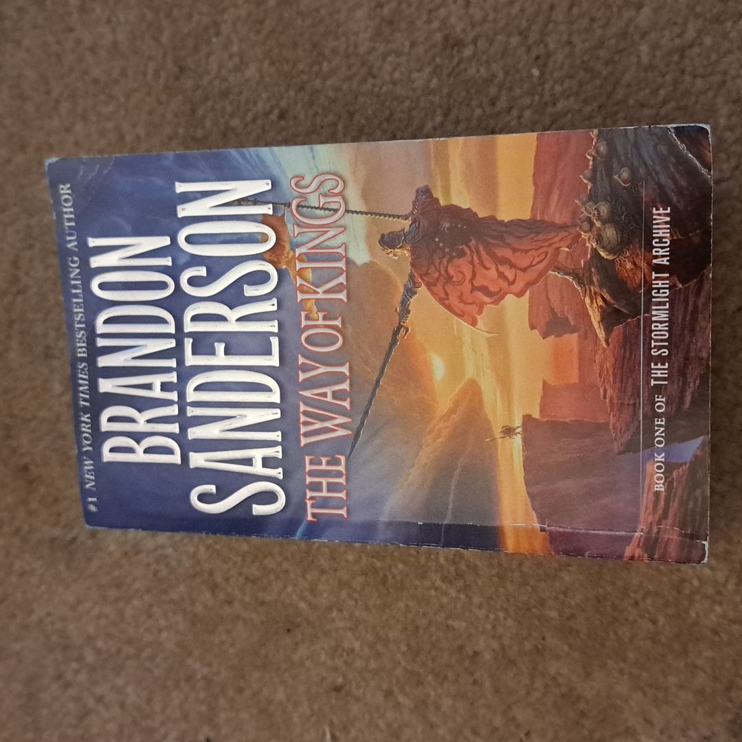 The Way Of Kings By Brandon Sanderson – Mass Market Paperback – Book 1 Of The Stormlight Archive – Good Condition
