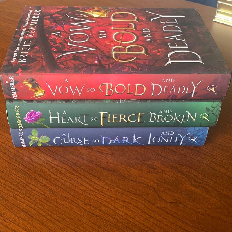 Cursebreaker trilogy: A Curse So Dark and Lonely, A Heart so Fierce and Broken, A Vow so Bold and Deadly