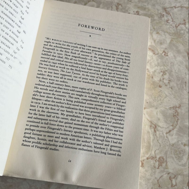 The Short Stories of F. Scott Fitzgerald