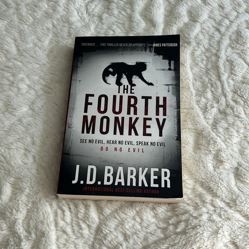 The Fourth Monkey by J. D. Barker Paperback Pangobooks