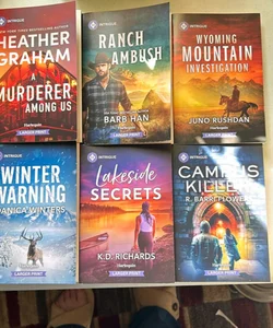 Harlequin Intrigue Aug 24 - 6 books 