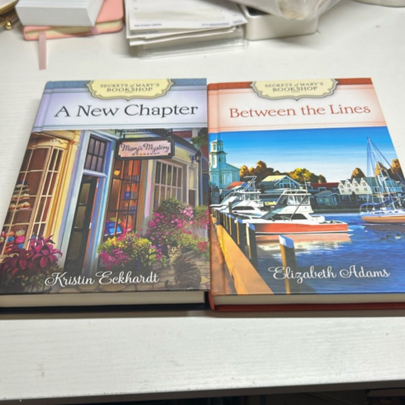 Lot of 4: Secrets of Mary’s Bookshop