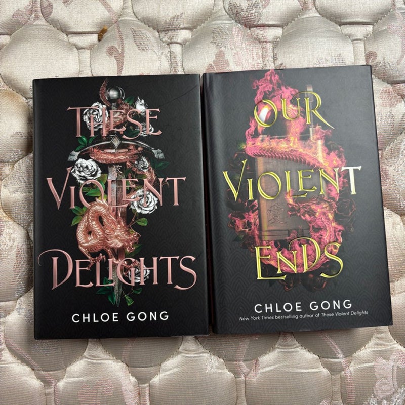 Fairyloot These Violent Delights Signed