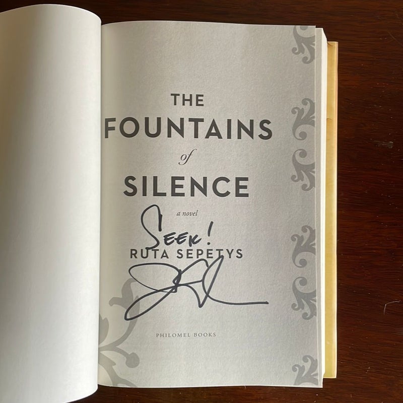 The Fountains of Silence - Signed First Edition