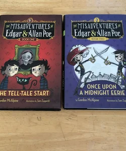 The Misadventures of Edgar and Allen Poe 2 book set