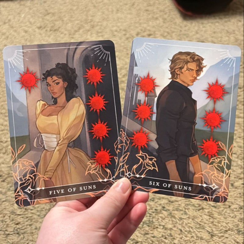 The Darkness Within Us Fairyloot Tarot Cards