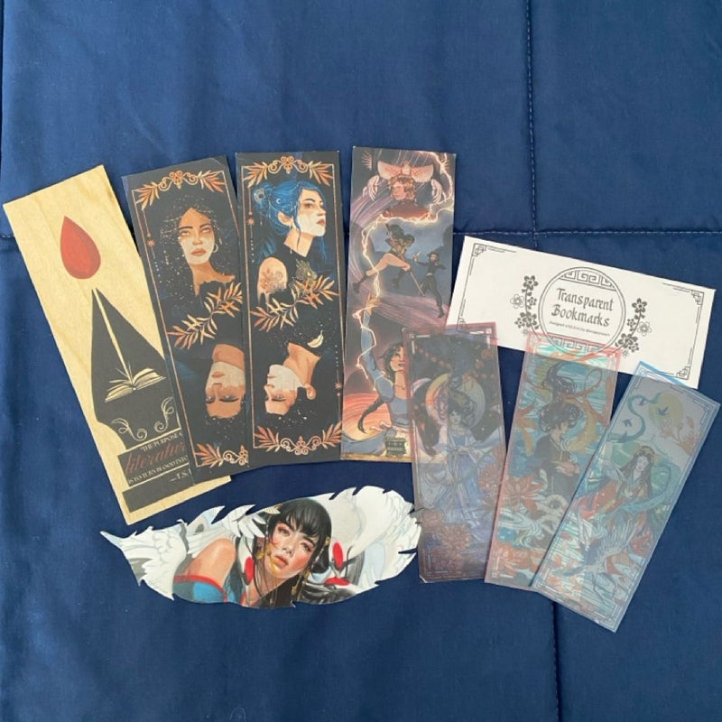 OwlCrate bookmarks