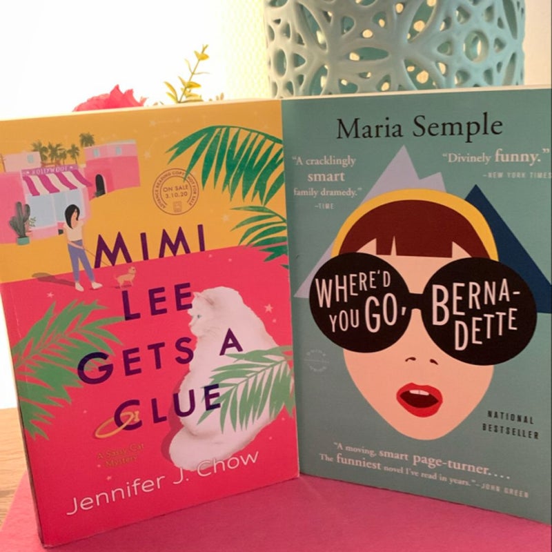 Mimi Lee Gets a Clue FREE Signed ✍️ARC with Where’d You Go Bernadette