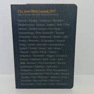 The Jesus Bible Journal, Acts, NIV, Paperback, Comfort Print