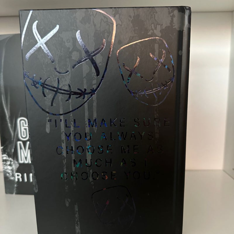 God of Malice Baddies Blackout edition signed 