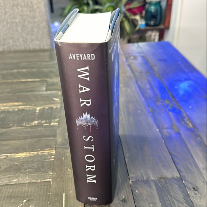 War Storm (true 1st edition printing)