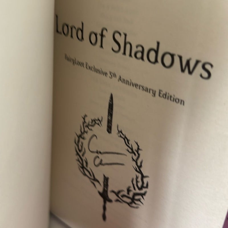 Lord of Shadows fairyloot Ed