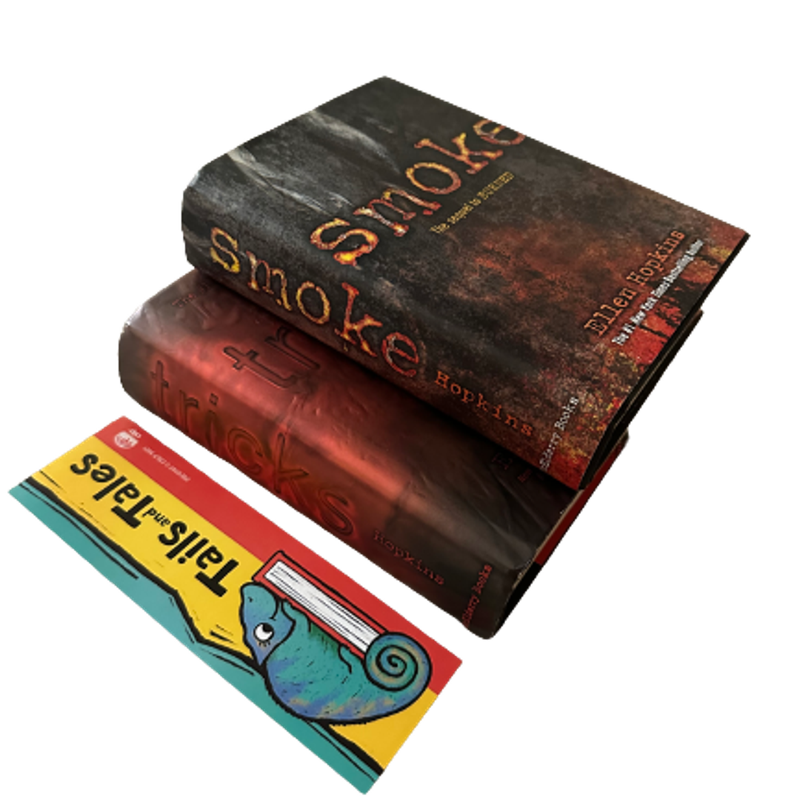 2 books “Tricks”, Smoke”