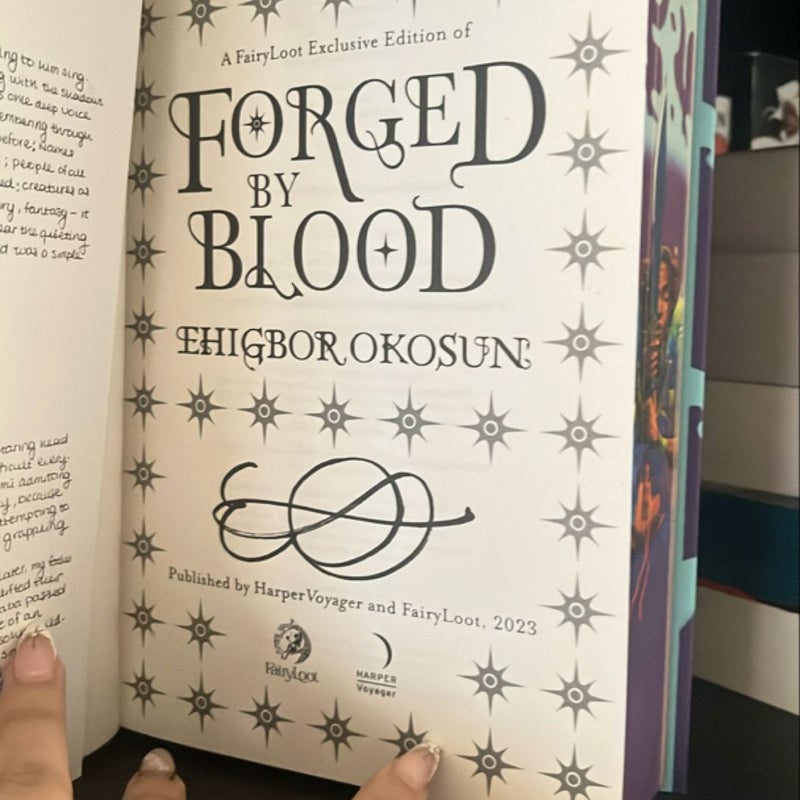 Forged by Blood (Fairyloot Edition)