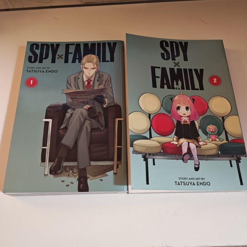 Spy X Family, Vol. 1 and 2