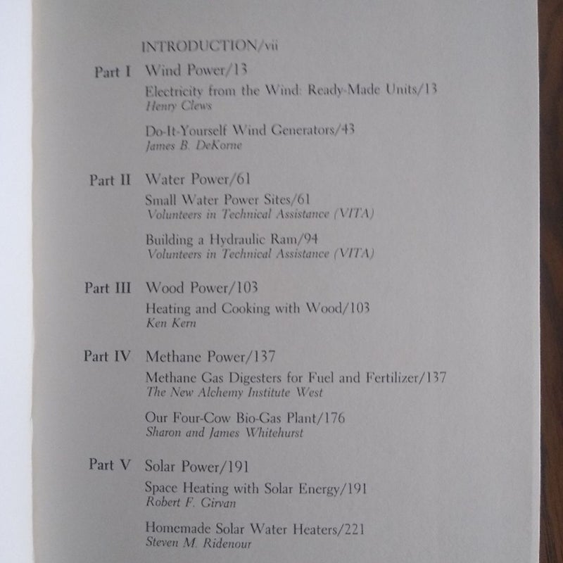 Producing Your Own Power