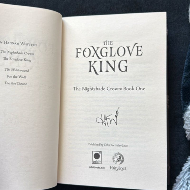 The Foxglove King (fairyloot) 