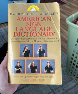 Random House American Sign Language Dictionary, Concise Edition