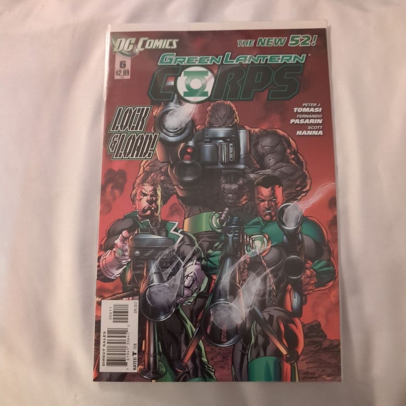 Green Lantern Corps #6 DC Comics 