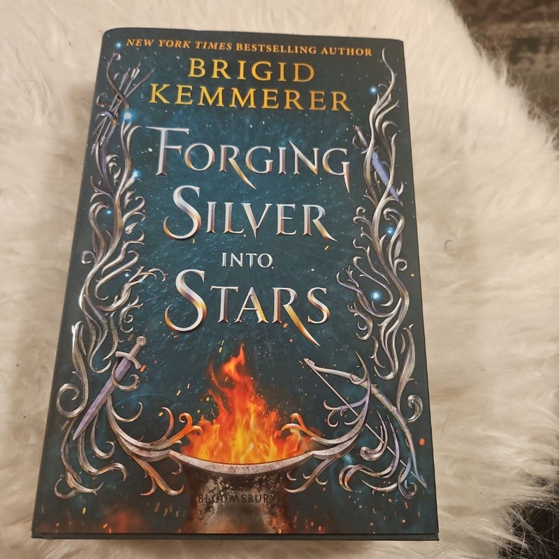 B&N Forging Silver Into Stars *Painted Edges*