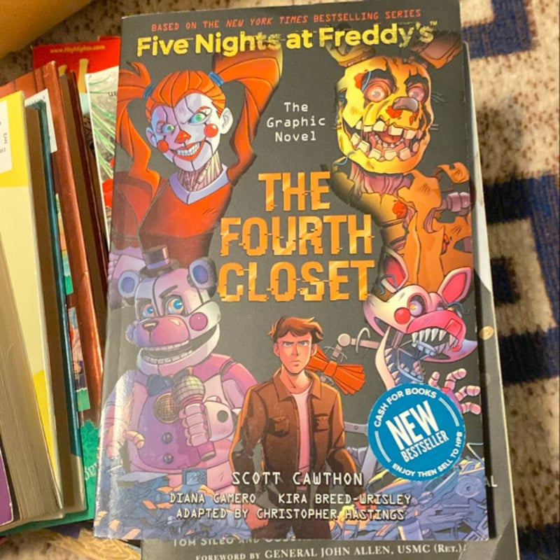 Fourth Closet: an AFK Book (Five Nights at Freddy's Graphic Novel #3)