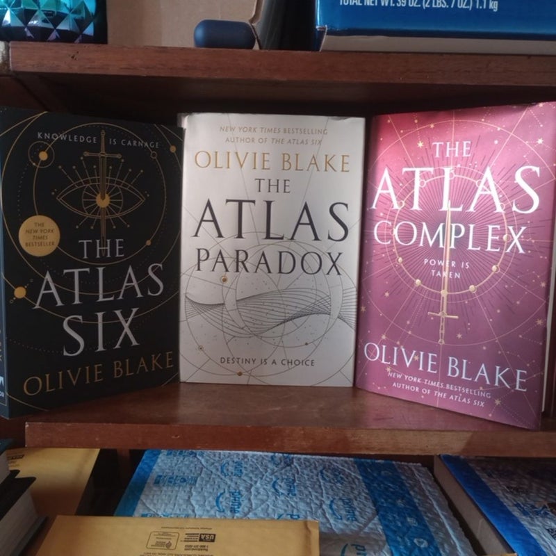 The Atlas Six series books ( 1 - 3 )