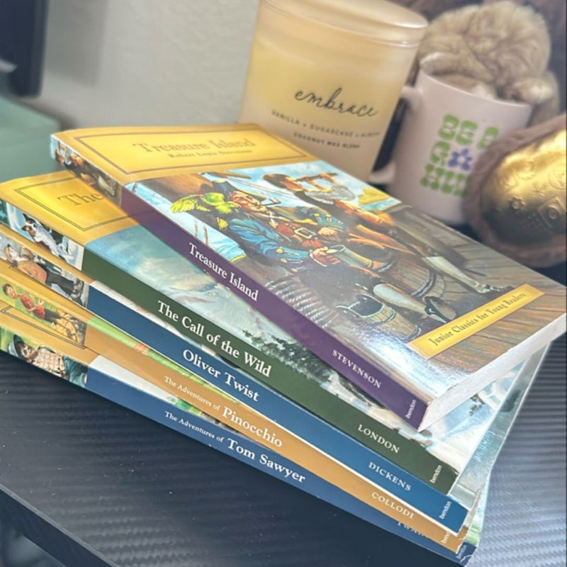 Junior Classics for Young Readers Set