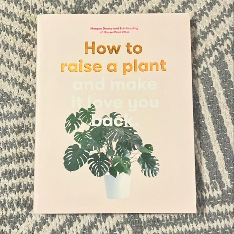 How to Raise a Plant