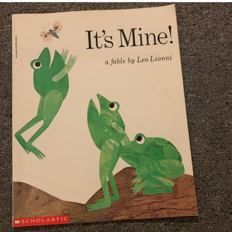 It’s mine! 