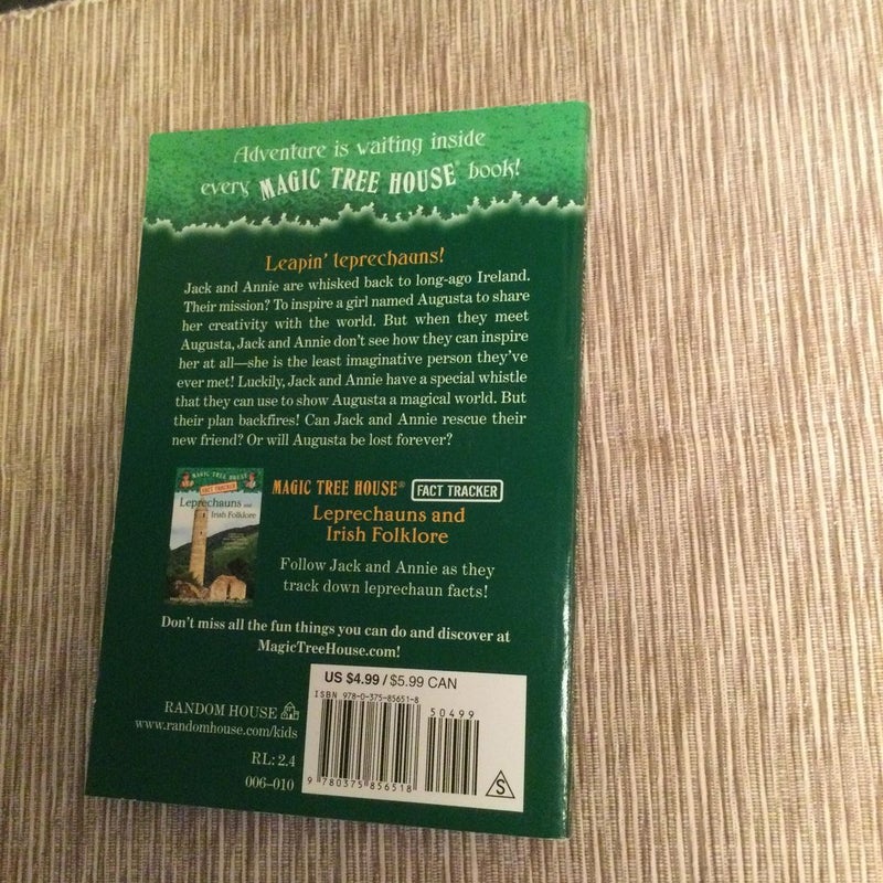 Magic Tree Merlin Mission Books: Leprechaun in Late Winter #43 &  Winter of the Ice Wizard #32 