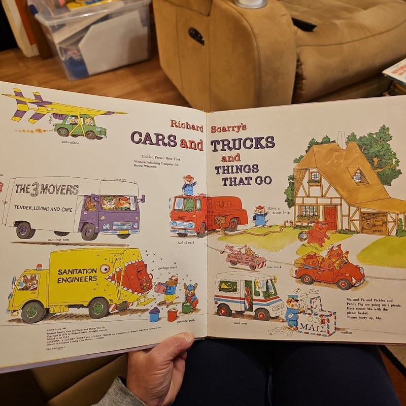 Richard Scarry's Cars and Trucks and Things That Go