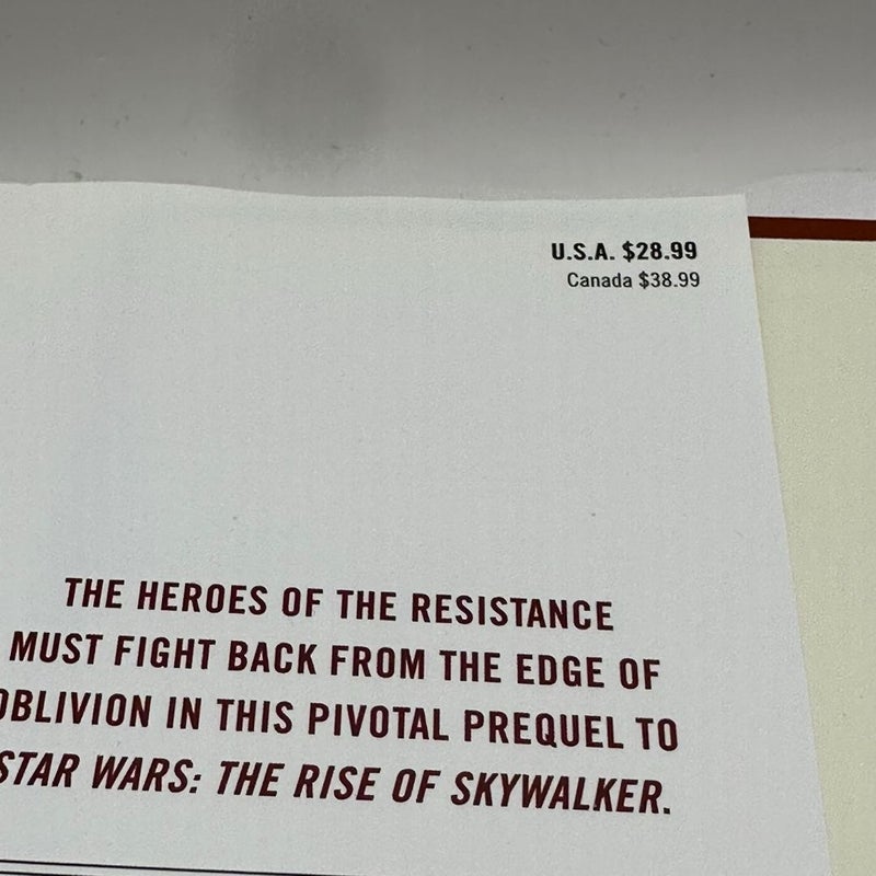 Resistance Reborn (Star Wars) (1st Ed 1st print)