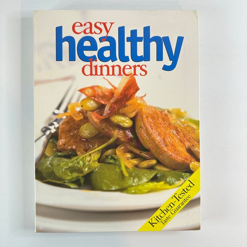 Easy Healthy Dinners Cookbook-Simple Healthy Recipes