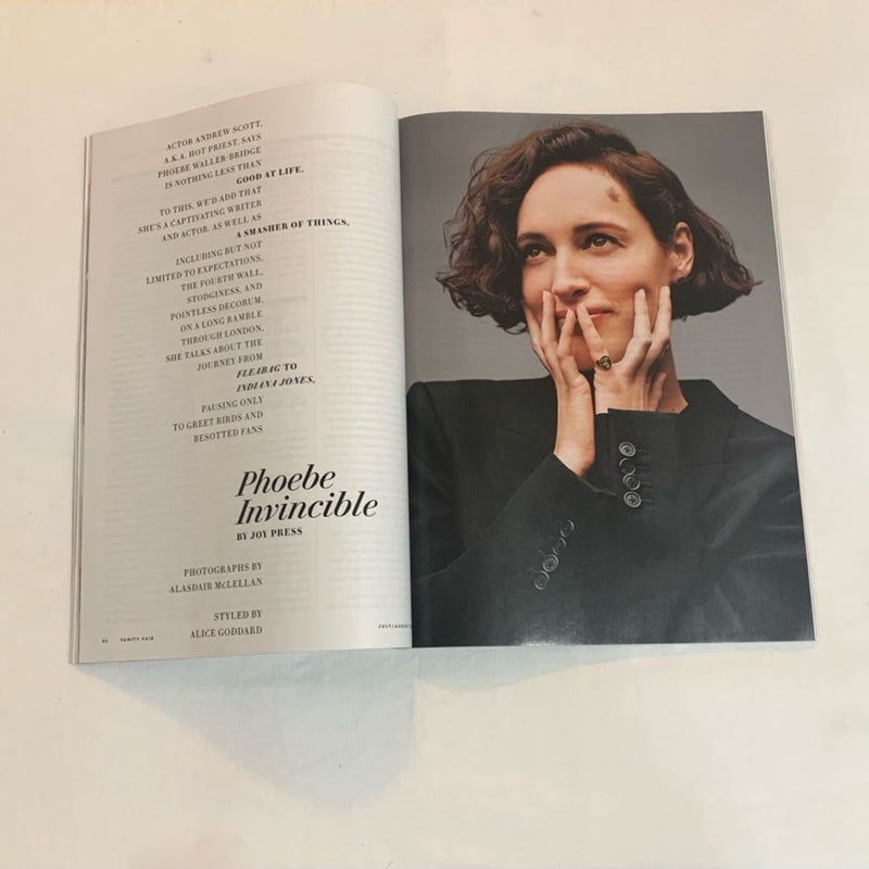 Vanity Fair Phoebe Waller-Bridge “Has Date Destiny” Issue July/August 2023 Magazine