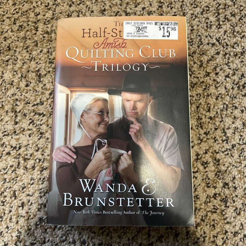 The Half-Stitched Amish Quilting Club Trilogy