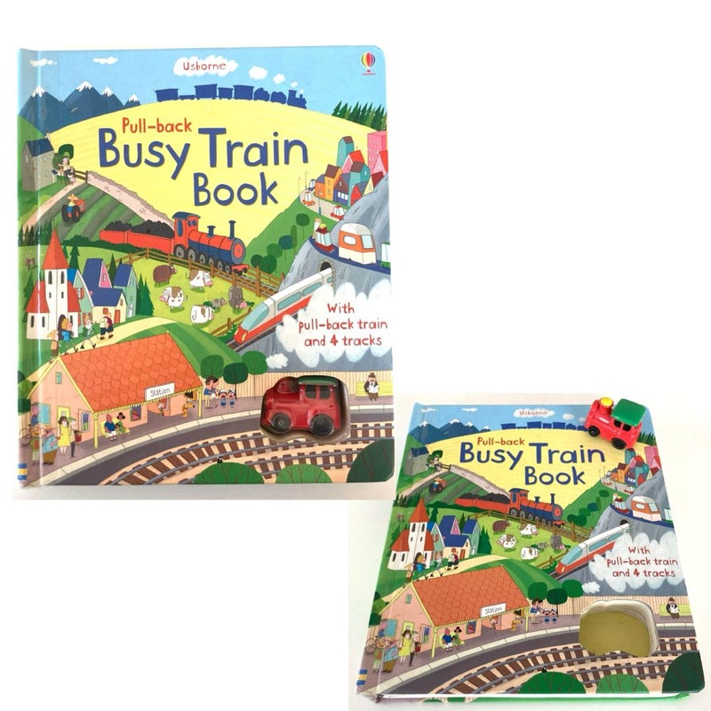 Pull-Back Busy Train