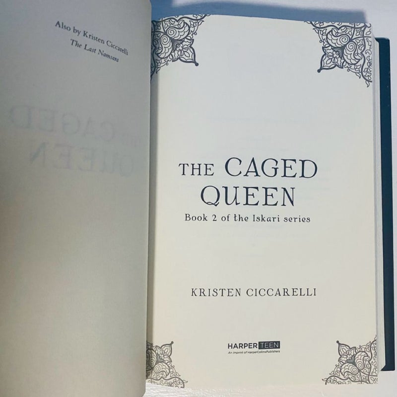 Bloodleaf (HARDCOVER) The Caged Queen ( HARDCOVER) & Mirror: The Girl with No