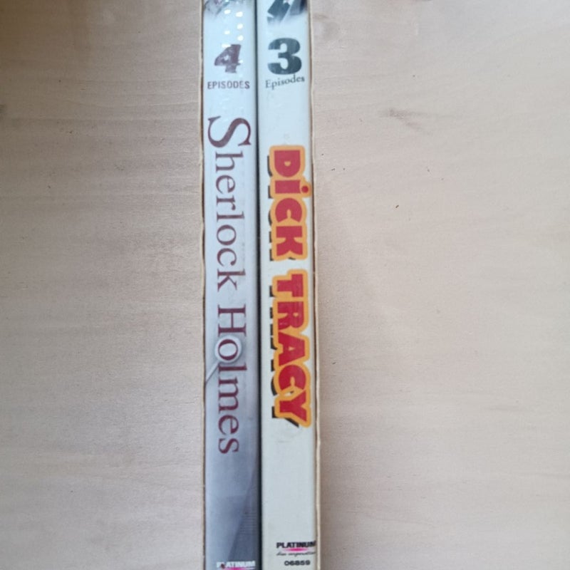 Sherlock Holmes and Dick Tracy dual DVD 