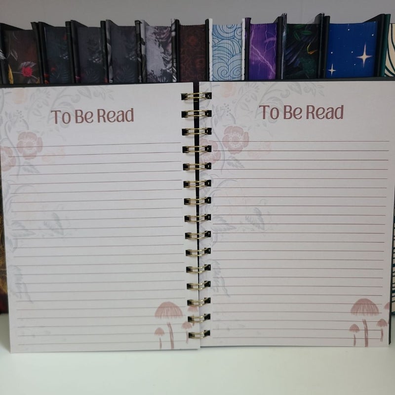 Reading planner by bookish box